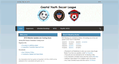 Desktop Screenshot of coastalyouthsoccer.com
